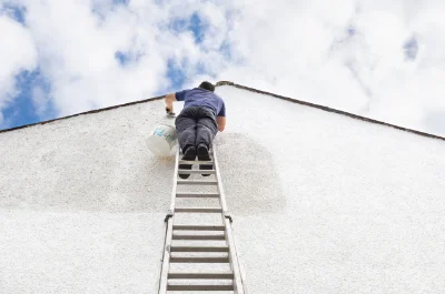 Peinture extérieure à Pontaix — façades et ravalement